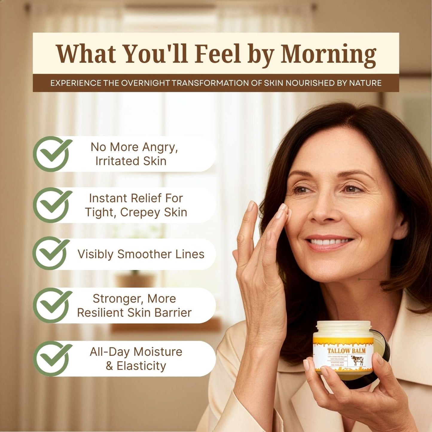 Grass Fed Tallow & Honey Balm